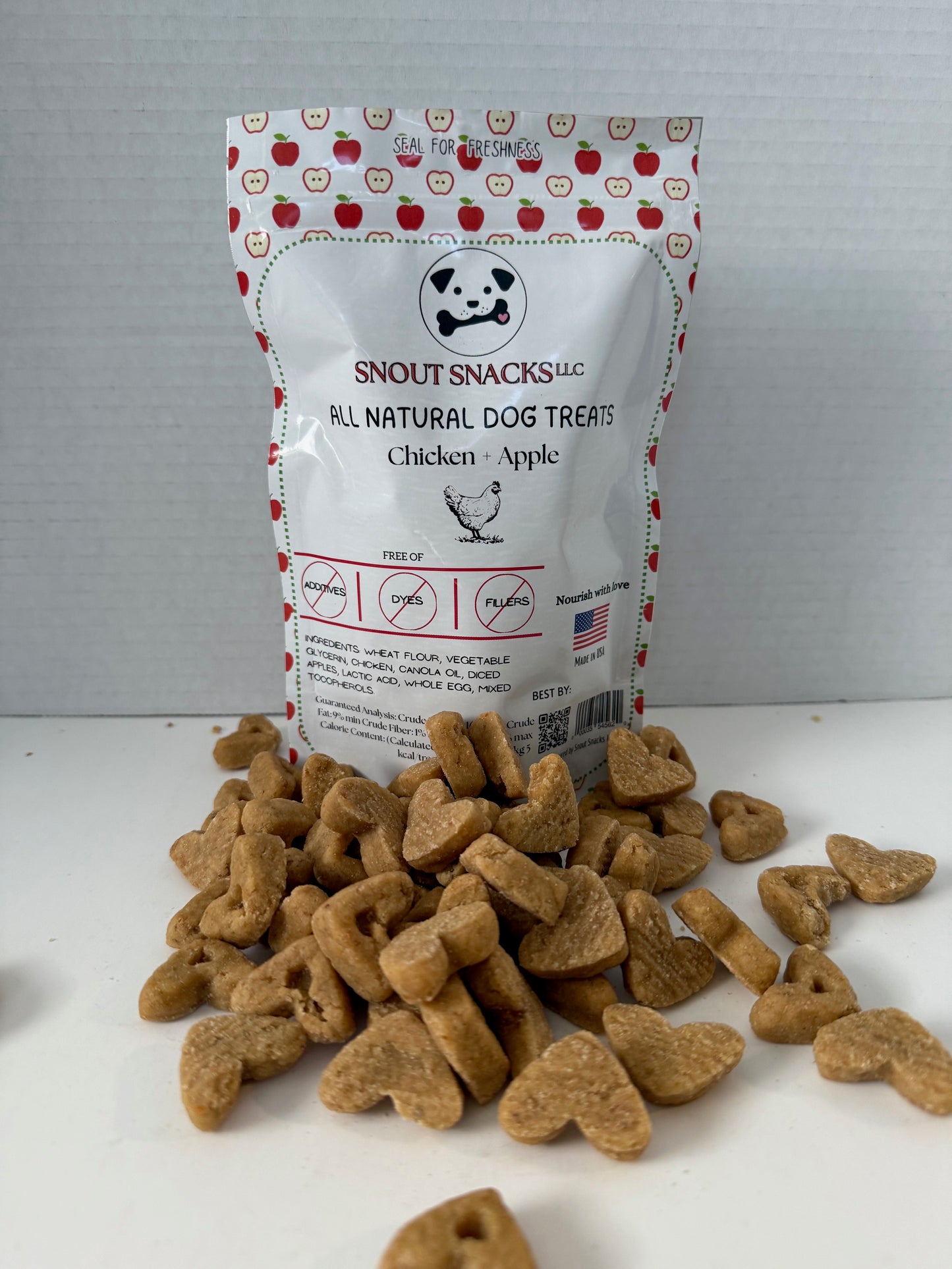 Chicken and Apple Grandmas Dog Treats