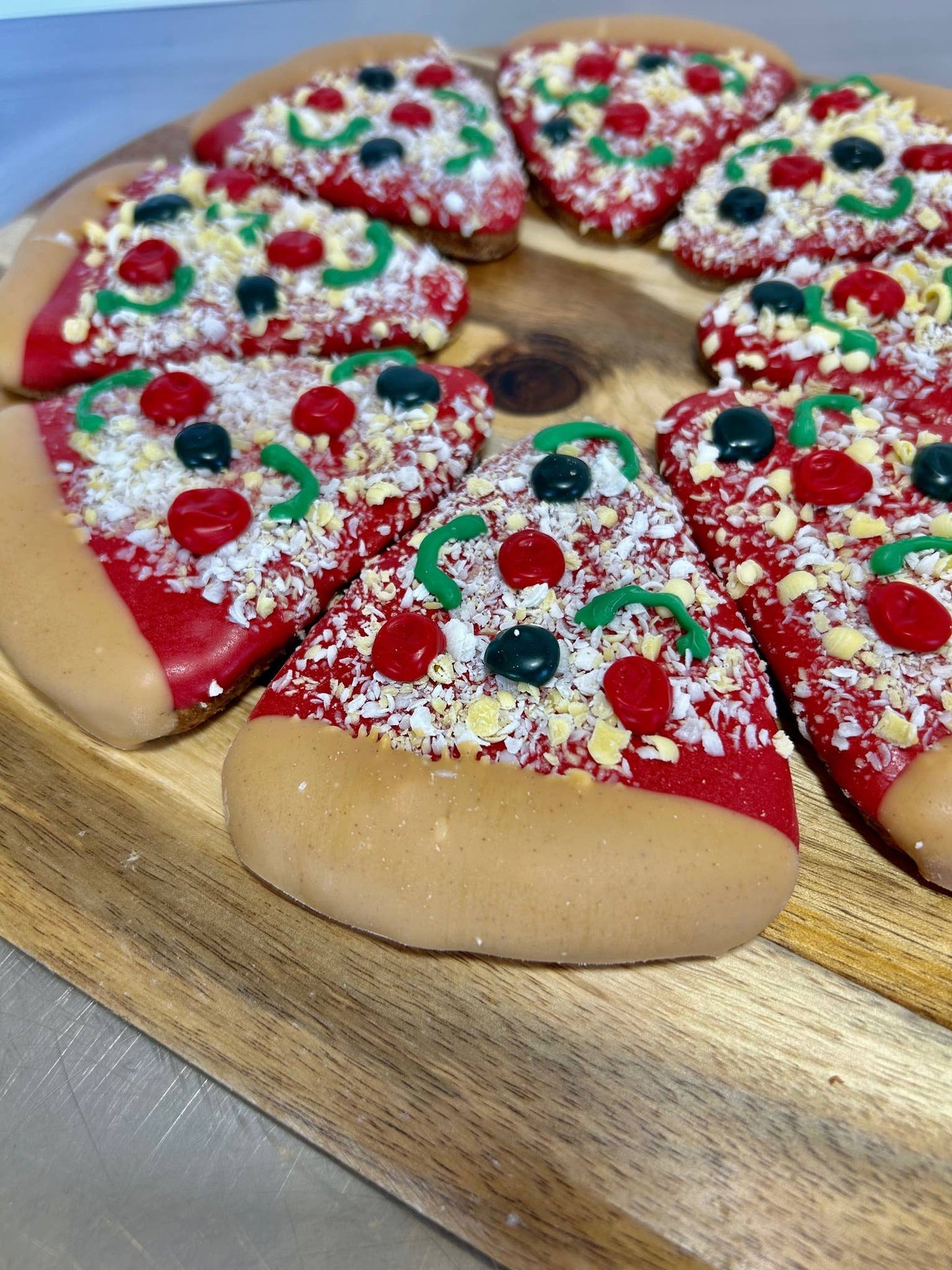 Pizza Dog Cookie Treat