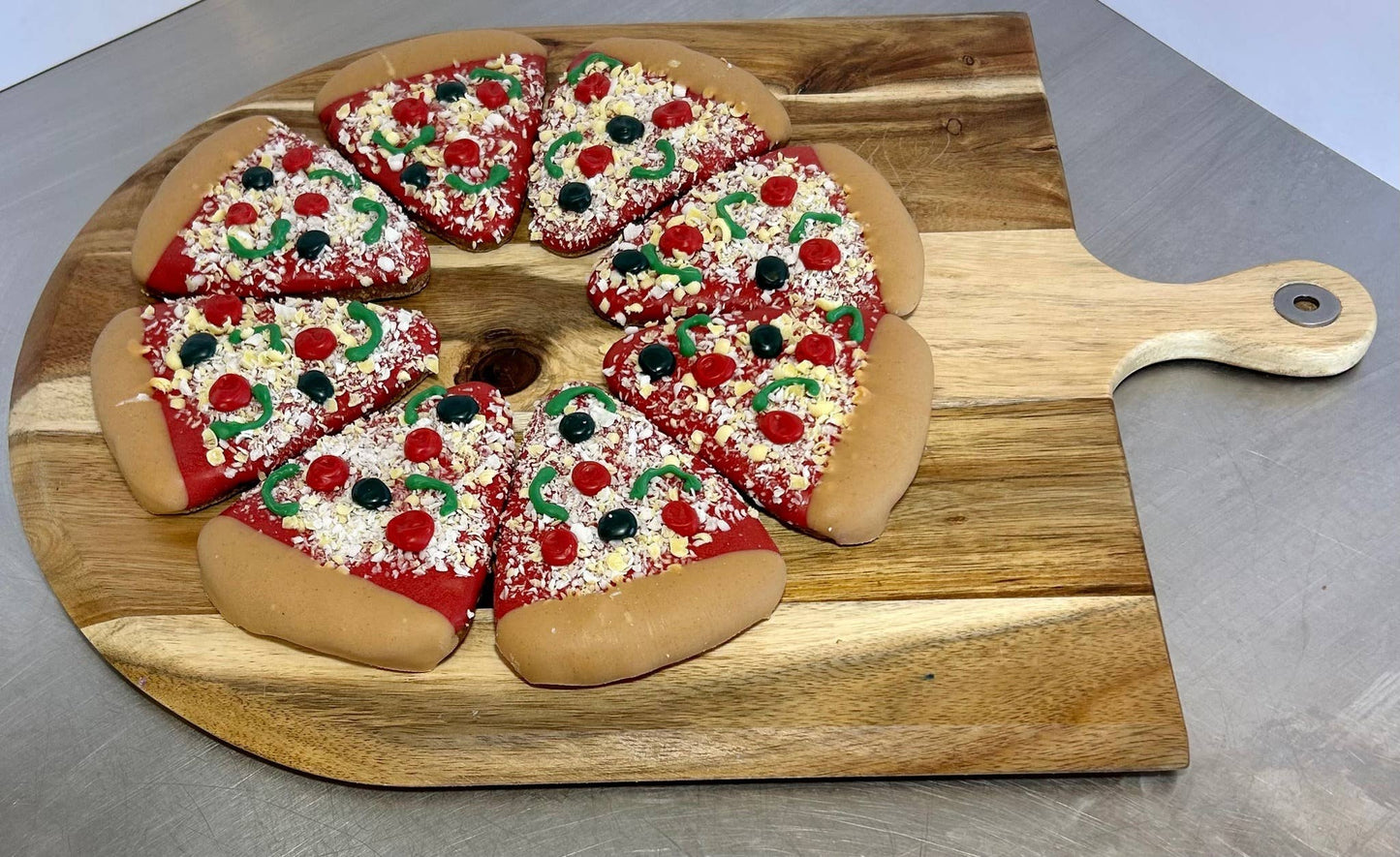 Pizza Dog Cookie Treat