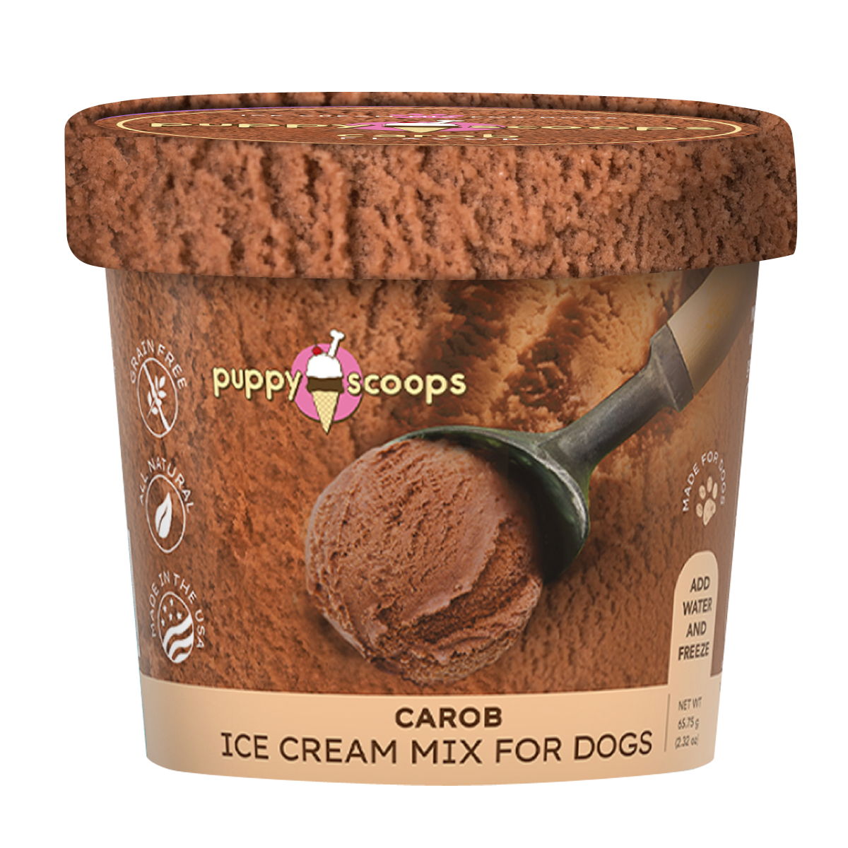 Puppy Scoops Ice Cream Mix for Dogs: Maple Bacon / 4.65 oz