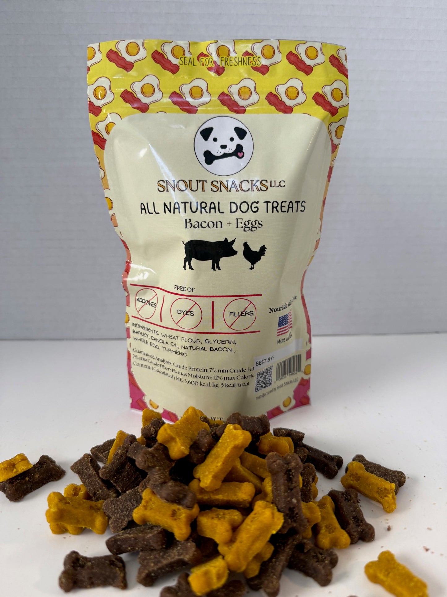 Bacon and Egg Dog Treats