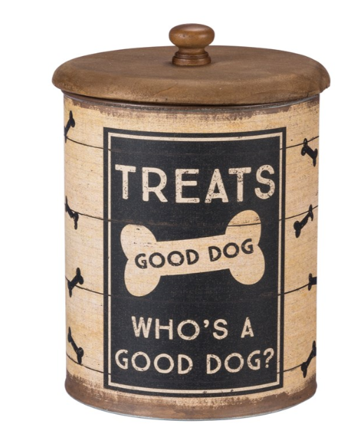 Good Dog Treat Canister