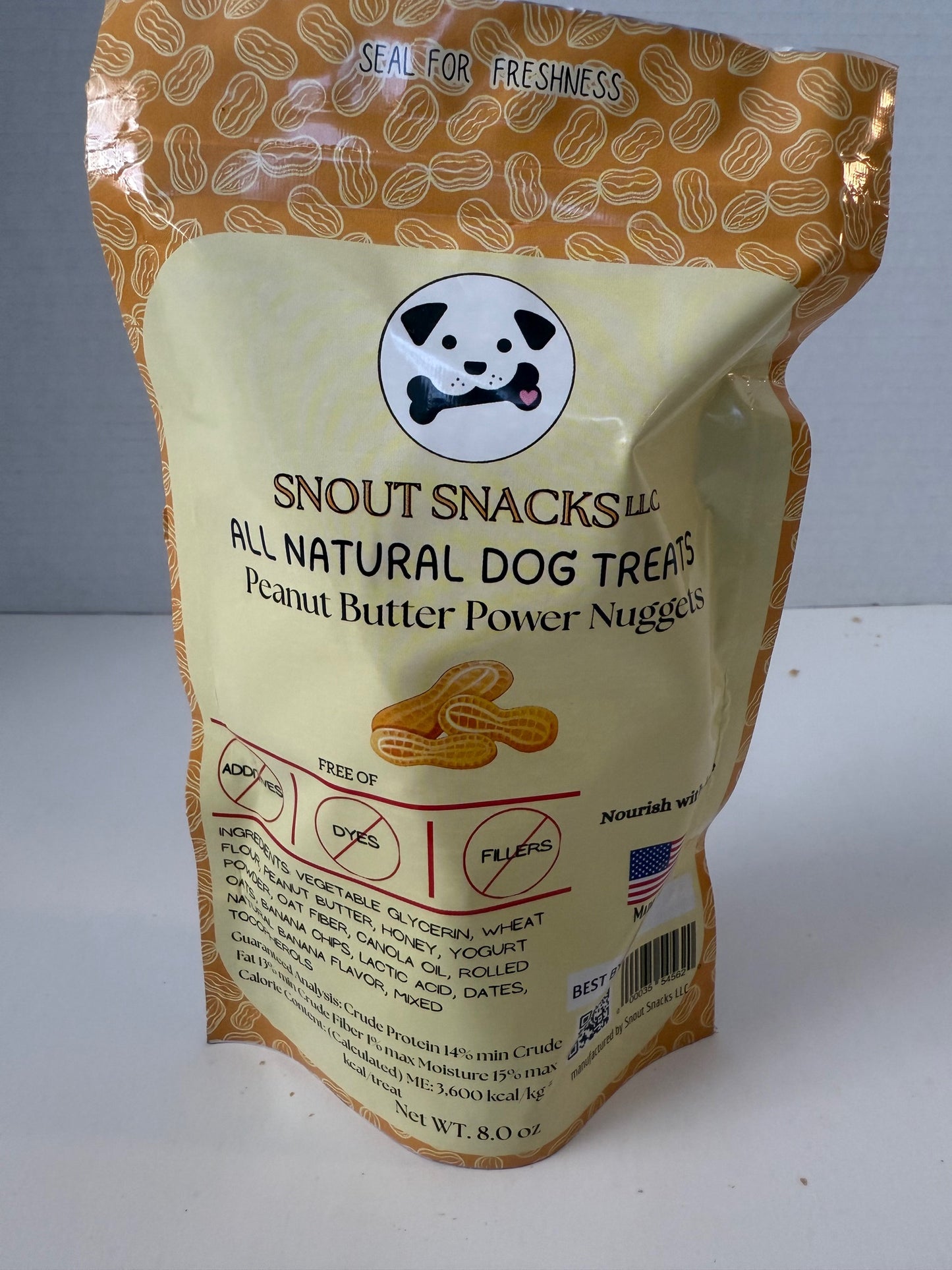 Peanut Butter Power Nuggets -large 8oz bag