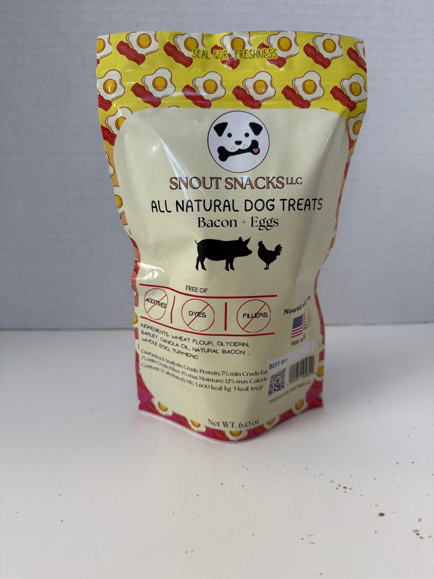 Bacon and Egg Dog Treats
