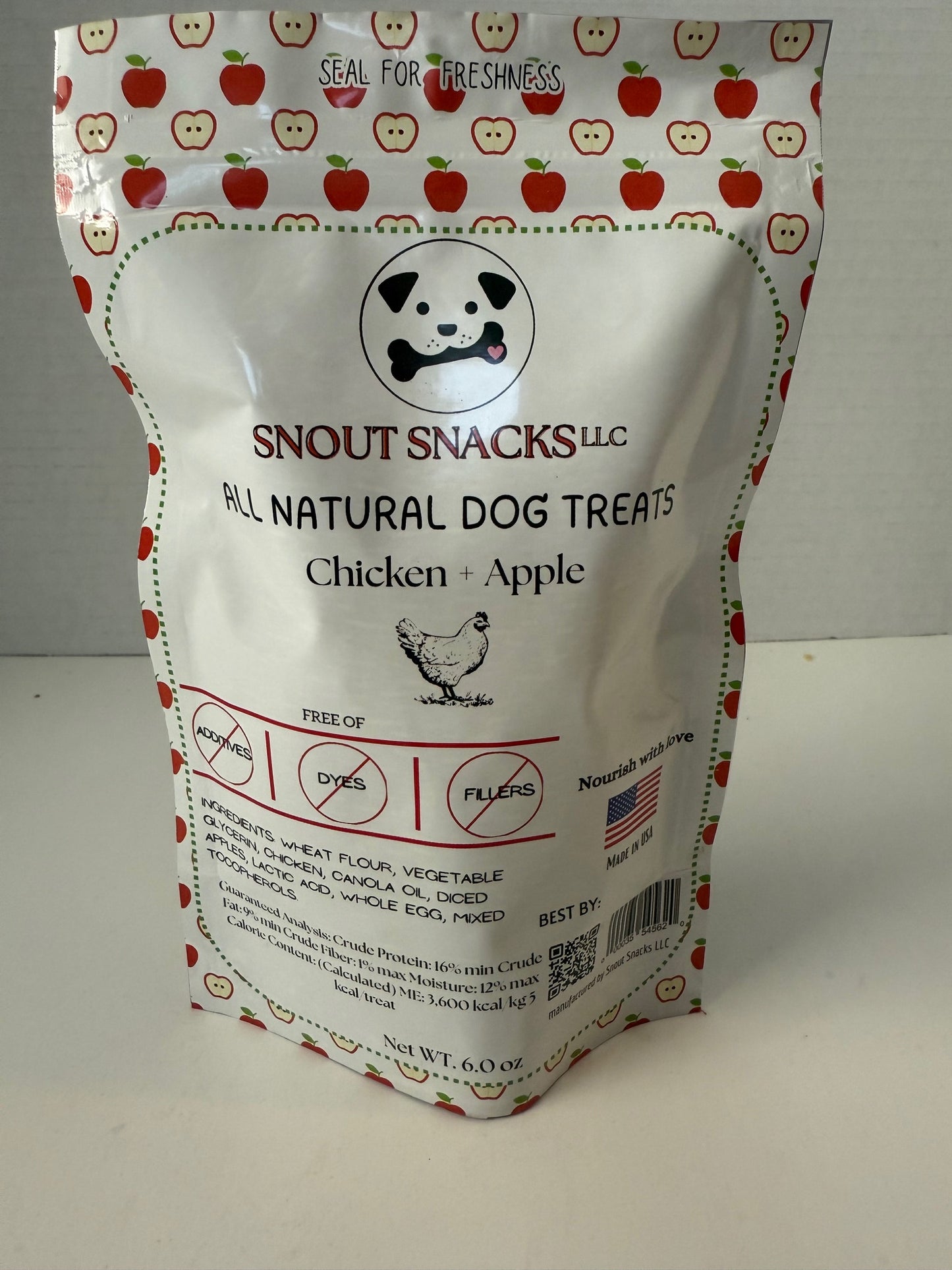 Chicken and Apple Grandmas Dog Treats