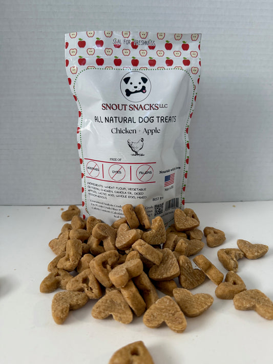 Chicken and Apple Grandmas Dog Treats